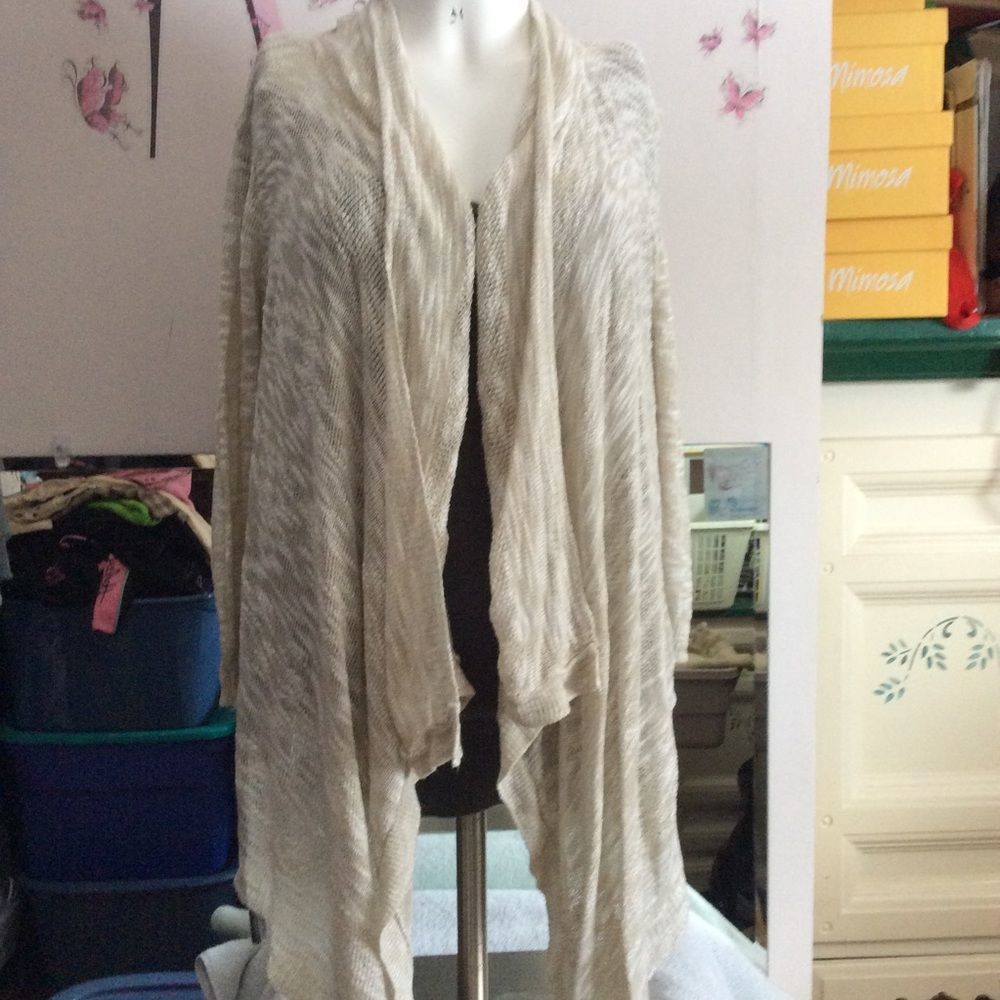 Light beige knit sweater
